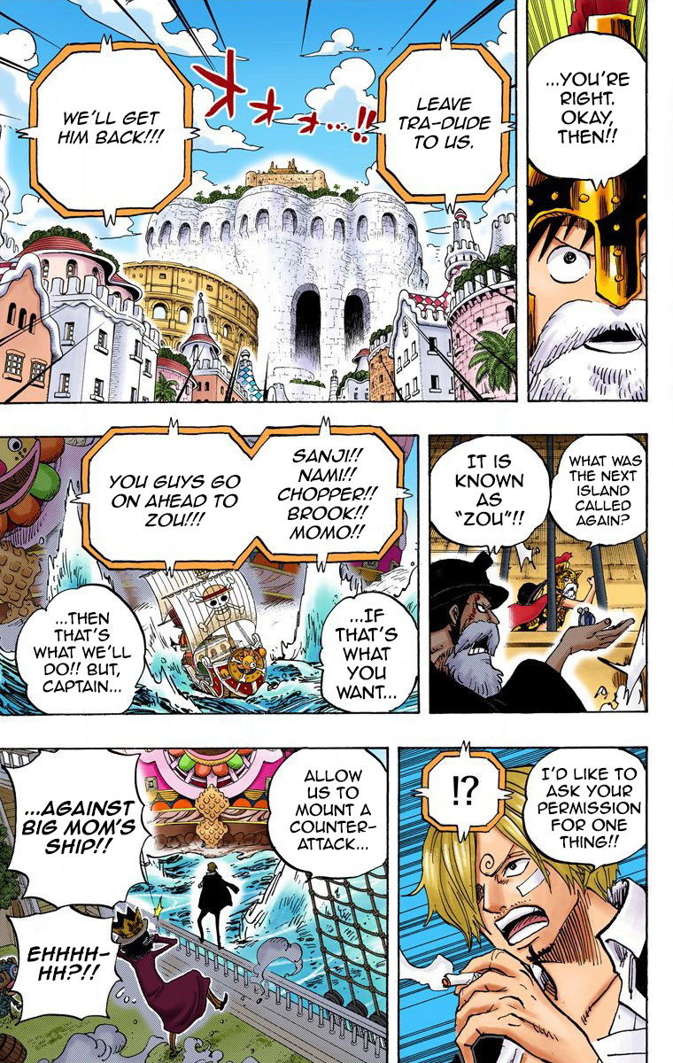 One Piece - Digital Colored Comics Chapter 730 16